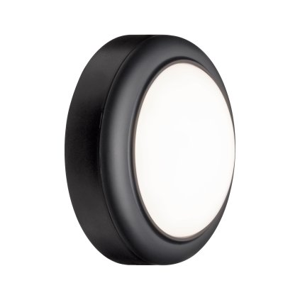 Paulmann tmavě šedé nástěnné/stropní venkovní svítidlo LED 8W 3000K, průměr 14cm, IP44