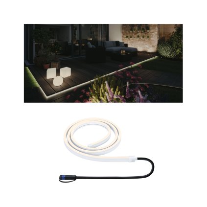 Paulmann Plug&Shine Neon LED pásek 12W 3000K 2m IP67, 24V