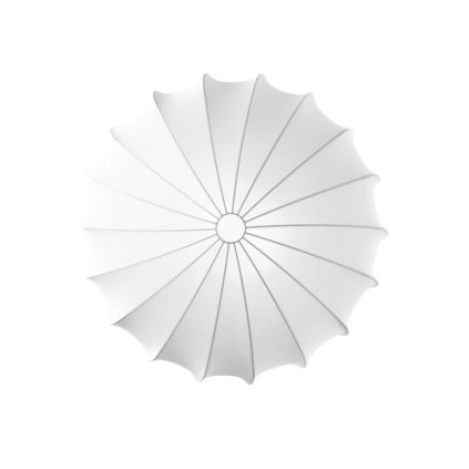 Axolight Muse, designové svítidlo z bílého textilu, 1xE27 max.60W, prům. 40cm