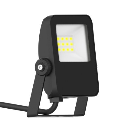 Venkovní reflektor Capri LED 10W, 1200lm, 4000K, IP65, 11x9cm, černá