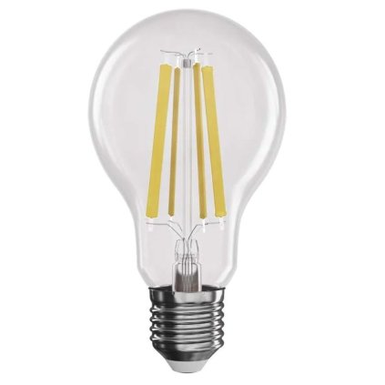 LED žárovka filament E27 11W, 1521lm, náhrada za 100W, teplá bílá 2700K, stmívatelná