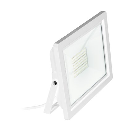 Venkovní reflektor Filetti LED 20W, 1850lm, 3000K, IP65, 9,2x10,8cm, bílá