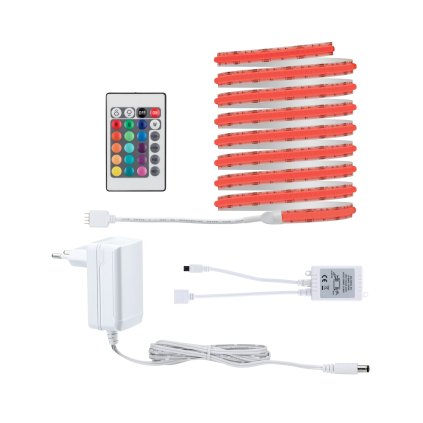 Paulmann SimpLED Full-Line COB, LED pásek 22W RGB včetně trafa a dálkového ovládání, 3m