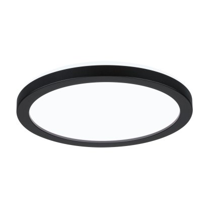 Paulmann Atria Shine, černé stropní svítidlo s korónou, 11,2W LED 4000K, průměr 19cm