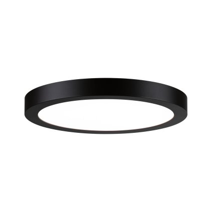 Paulmann Abia, stropní svítidlo, LED 22W 4000K, černá, prům.30cm