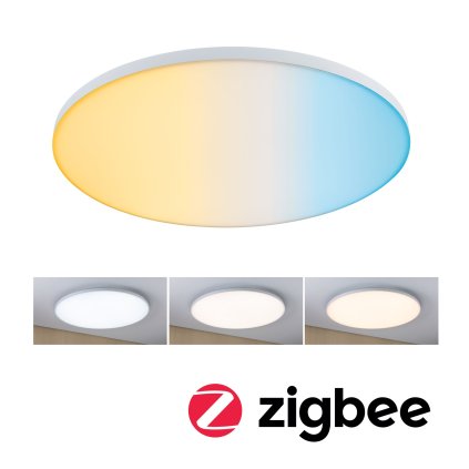Paulmann Velora, subtilní stropní LED panel bez rámečku, 32W LED 2700-6500K ZigBee, prům.60cm