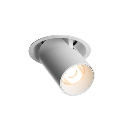 LED2 Hide, bílá nastavitelná bodovka, 10/20W 3000K, prům. 10cm