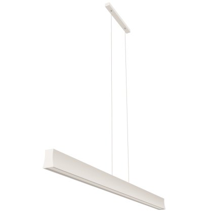 Mantra Hanok, lineární bílé závěsné svítidlo LED 38W 4000K 110°, délka 120cm
