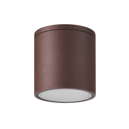 Mantra Kandanchu, cortenové stropní venkovní svítidlo 1xGU10, IP54, průměr 9cm