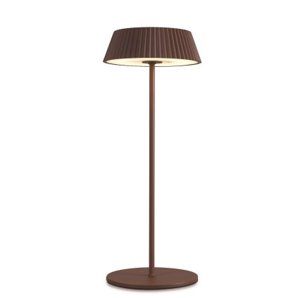 Mantra Relax, stolní nabíjecí lampa LED 2W 3000K, cortenová, výška 35cm, IP54