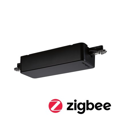 Paulmann Zigbee URail spínací a stmívací regulátor pro svítidla max. 400W, černá