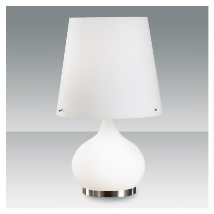 Fabas Ade, stolní baňatá lampička, 1x100 + 1x40W, 2 vypínače, výška: 58cm,