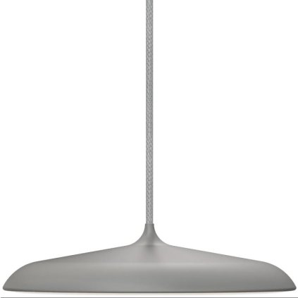 Nordlux Artist 25, moderní šedé závěsné svítidlo LED 14W, 3000K, průměr 25cm