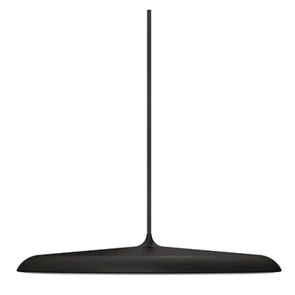 Nordlux Artist 40, moderní černé závěsné svítidlo LED 24W, 3000K, průměr 40cm