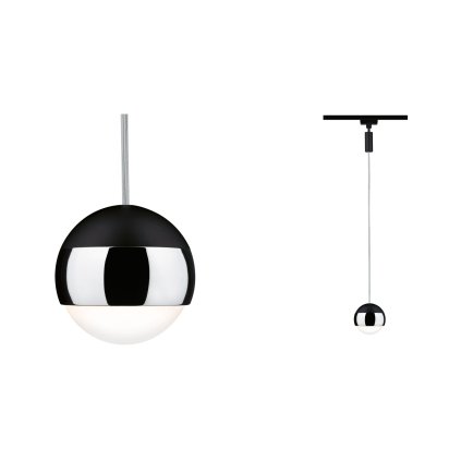 Paulmann Capsule II Pendulum, závěs pro systém Urail, 6W LED 2700K stmívatelné, černá, prům.8,7cm