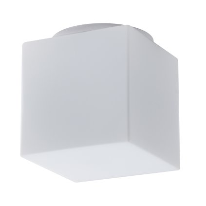 Osmont Apus 4, čtverhranné svítidlo z triplexového skla 1xE27 60W, IP44, 23 x 23cm