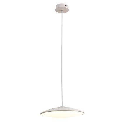 Mantra Slim, bílé závěsné svítidlo LED 16W 3000K, průměr 25cm