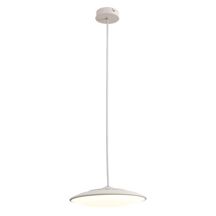 Mantra Slim, bílé závěsné svítidlo LED 16W 4000K, průměr 25cm