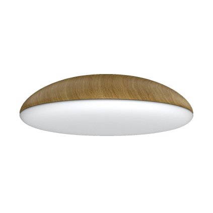 Mantra Kazz, stropní svítidlo s dřevěnou povrchovou úpravou 6xE27, průměr 50cm