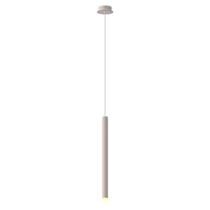 Mantra Cala, bílé závěsné svítidlo LED 6W 3000K, Ø3,5 x 53cm