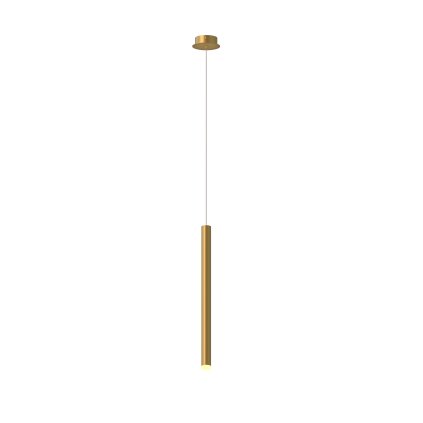 Mantra Cala, zlaté závěsné svítidlo LED 6W 3000K, Ø3,5 x 53cm