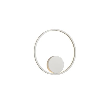 Redo Orbit indirect, nástěnné/stropní kruhové svítidlo, 24,5W LED 4000K DALI, bílá, prům. 40cm