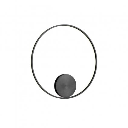 79251 redo orbit indirect nastenne stropni kruhove svitidlo 55w led 4000k stmivatelne triac cerna prum 80cm