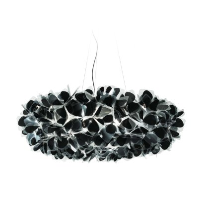 Slamp Clizia Mama Non Mama Black Large, designové svítidlo s černým kabelem, 4x12W E27, prům. 78cm