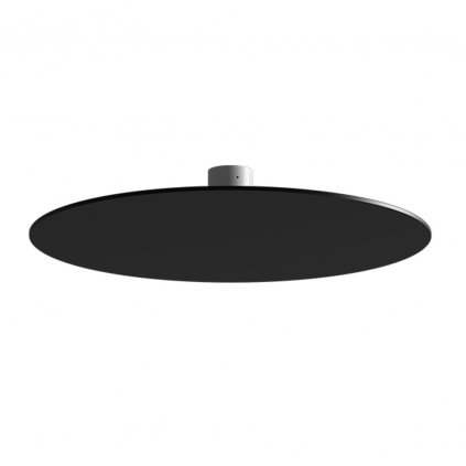 Lodes Puzzle Mega Round Large, černé svítidlo pro nepřímé osvětlení, 4x15W LED 2700/3000K stmívatelné, prům. 80cm