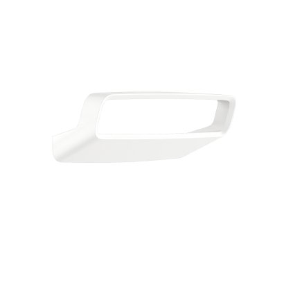 Lodes Aile, bílé nástěnné svítidlo pro nepřímé světlo, 2x8W LED 3000K stmívatelné, délka 19,2cm