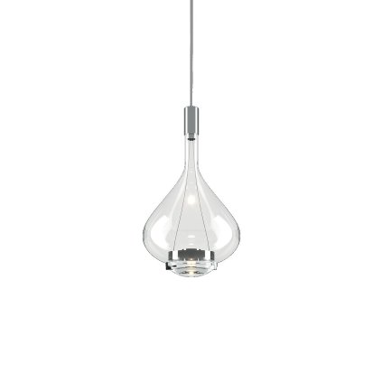 Lodes Sky-Fall Medium, závěsné svítidlo z křišťálového skla, 14W LED 3000K dim, výška 38cm