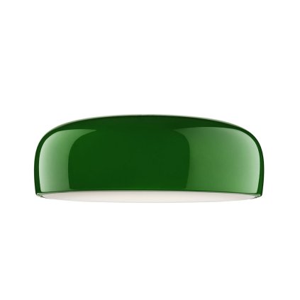 Flos Smithfield C Pro, zelené stropní svítidlo, 45W LED 2700K stmívatelné, prům. 60cm