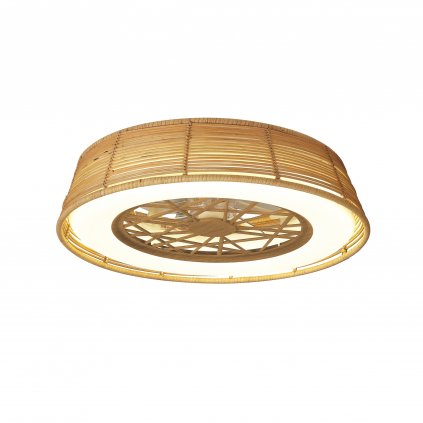 Mantra Indonesia Mini, ratanový ventilátor se svítidlem LED 55W 2700-5000K, dálkový ovladač, průměr 56cm, IP44