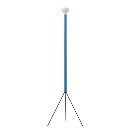 Flos Luminator, nadčasová stojací lampa se stmívačem, 1x105W E27, modrá, výška 189cm