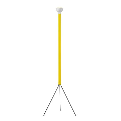 Flos Luminator, nadčasová stojací lampa se stmívačem, 1x105W E27, žlutá, výška 189cm