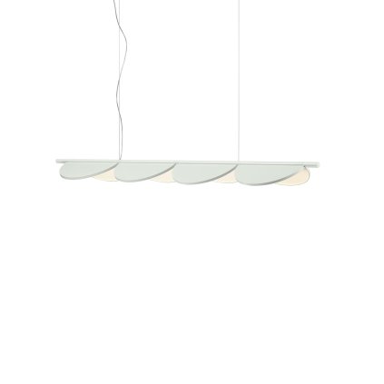 Flos Almendra S4, závěsné svítidlo, bílá, 60W 2700K stmívatelné, 166cm