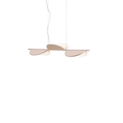 Flos Almendra S3, závěsné svítidlo, tělová, 45W 2700K stmívatelné, 128cm