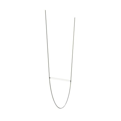 Flos Wireline, zelené designové svítidlo, 45W LED 2700K, délka max 295+130cm