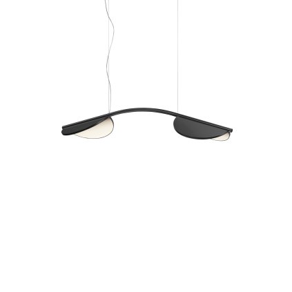 Flos Almendra S2 Arch Long, závěsné svítidlo, antracitová, 30W 2700K stmívatelné, 136cm