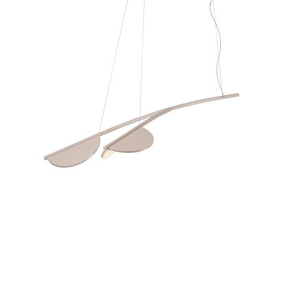 Flos Almendra S2 Y Short, závěsné svítidlo, tělová, 30W 2700K stmívatelné, 132cm
