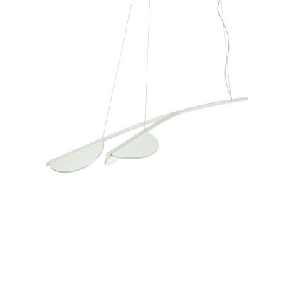 Flos Almendra S2 Y Short, závěsné svítidlo, bílá, 30W 2700K stmívatelné, 132cm