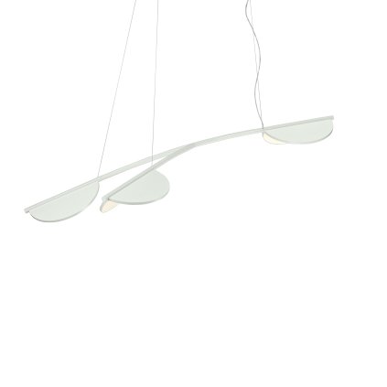Flos Almendra S3 Y Short, závěsné svítidlo, bílá, 45W 2700K stmívatelné, 161cm