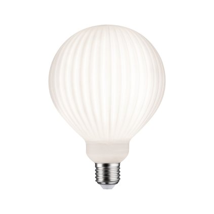 Paulmann Lampion, dekorativní žárovka drážky G125, E27 LED 4,3W 3000K, stmívatelná, průměr 12,5cm