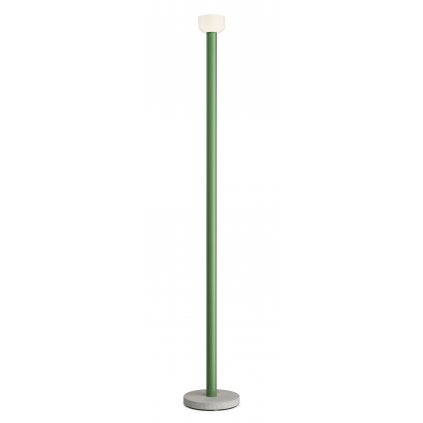 Flos Bellhop Floor, zelená designová stojací lampa se stmívačem, 26W LED 2700K stmívatelná, výška 178cm