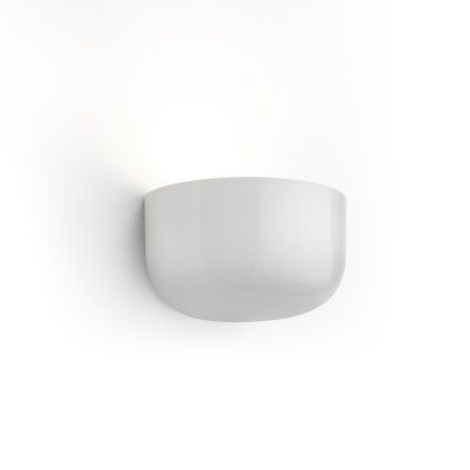 Flos Bellhop Up, bílé designové nástěnné svítidlo, 17W LED 2700K stmívatelné, šířka 19,1cm