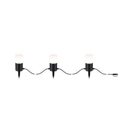 Paulmann Plug&Shine Tubs, venkovní univerzální rětěz 3xE14,  IP44