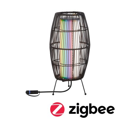 Paulmann Plug&Shine Basket, venkovní lucerna LED 3,2W RGBW, výška 40cm, IP44, ZigBee