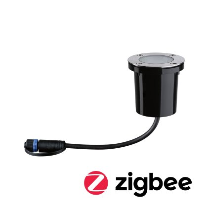 Paulmann Plug&Shine zápustné venkovní svítidlo 4,6W LED Tunable White, průměr 9,8cm, IP67, ZigBee