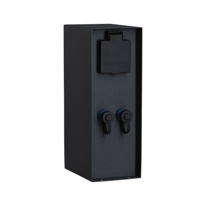 Paulmann Plug&Shine Rio, zásuvkový sloup, 2x24V, 2x230V, IP44