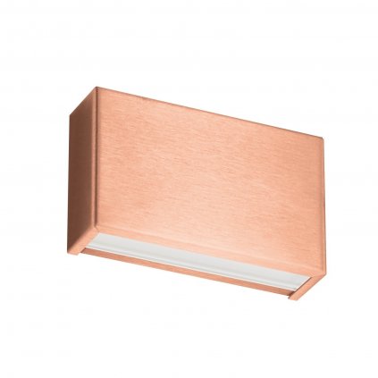 81680 3 linea light box w medene nastenne svitidlo se svicenim nahoru dolu 10w led 3000k delka 13 9cm